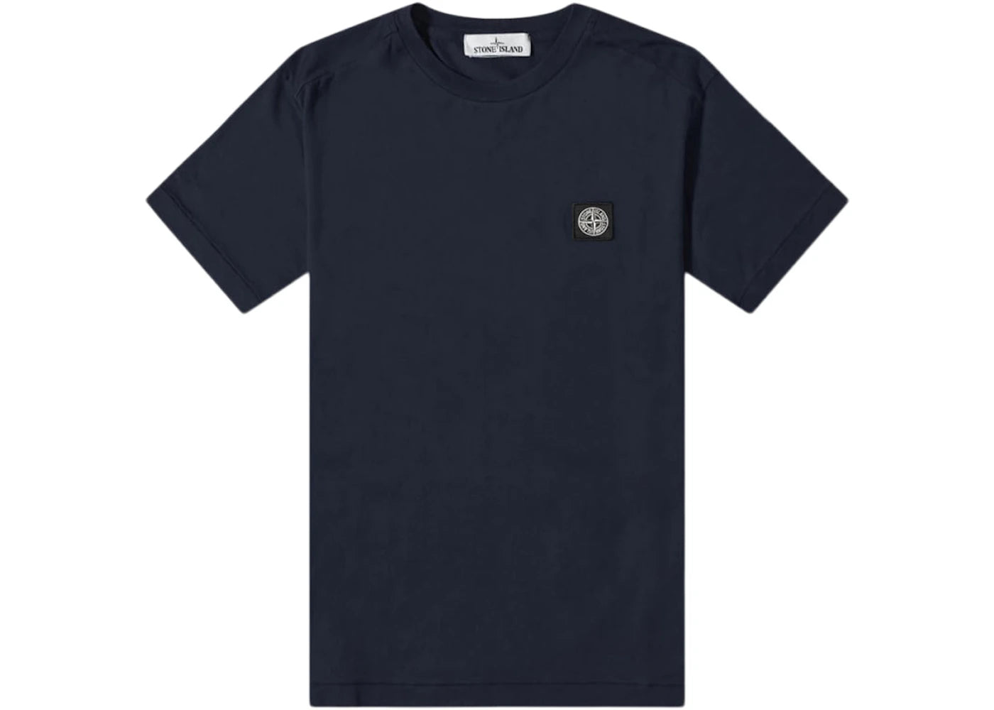 Stone Island Patch Logo T-shirt Navy