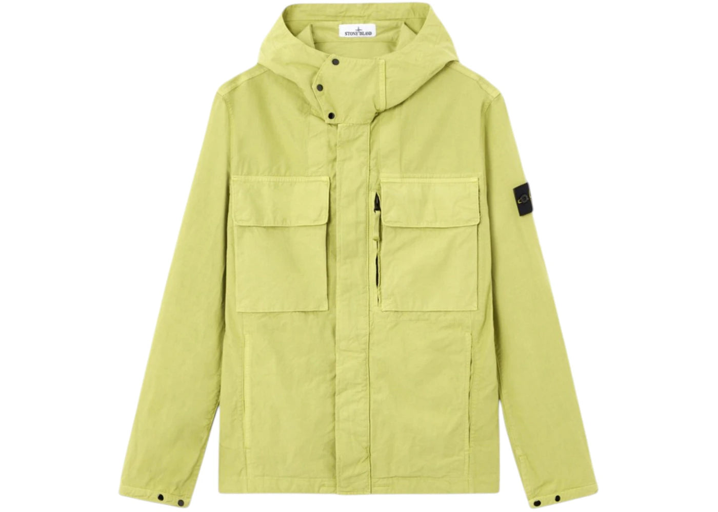 Stone Island Q100012 Canvas Weave Cotton Organic Cotton Jacket Fern