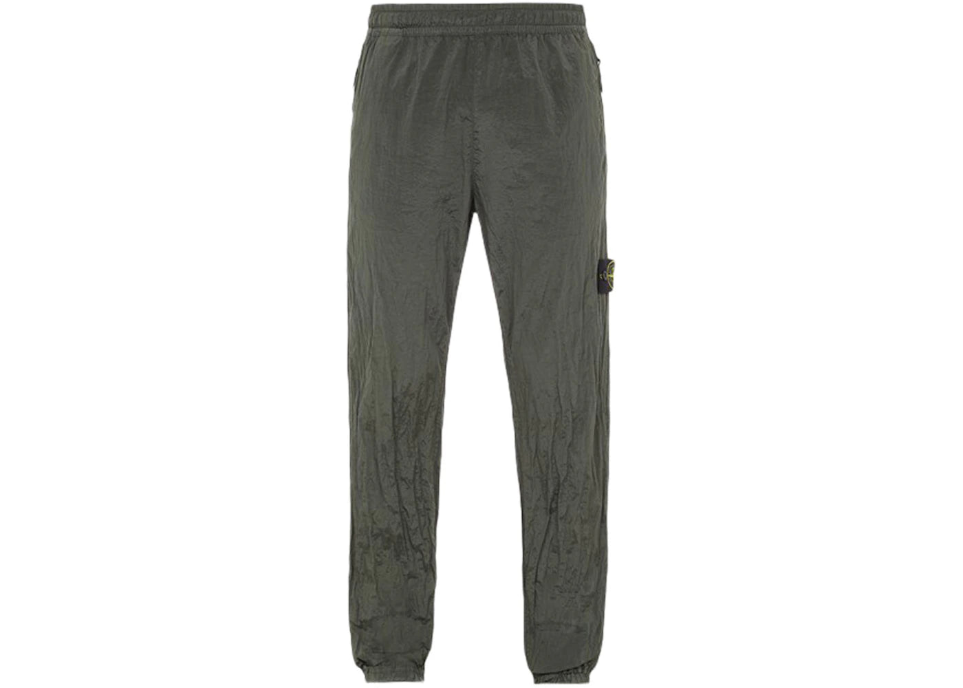 Stone Island Regular Fit Sweatpants in Nylon Musk Green