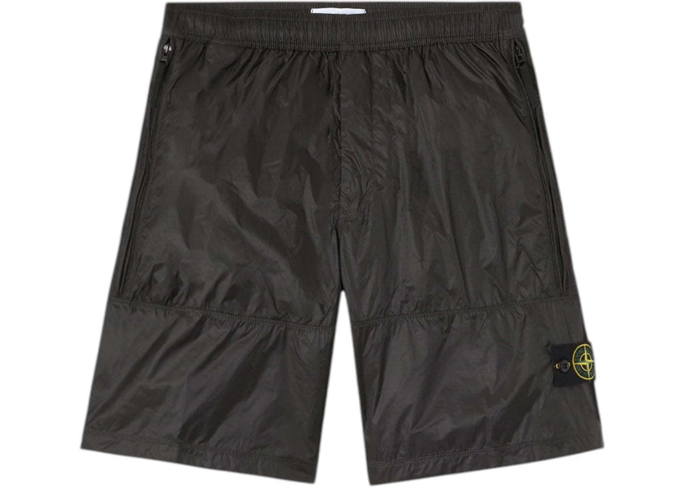 Stone Island Ripstop Light Ht Nylon L100004 Shorts Lead Grey