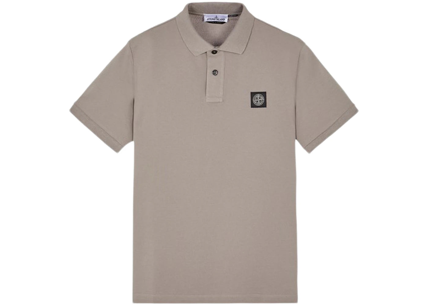 Stone Island Short Sleeve Polo Slimfit Dove Grey