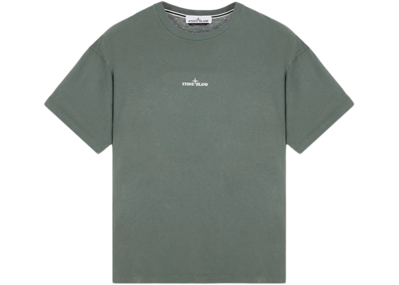 Stone Island Short Sleeve 'Scratched Paint One' T-Shirt Musk Green