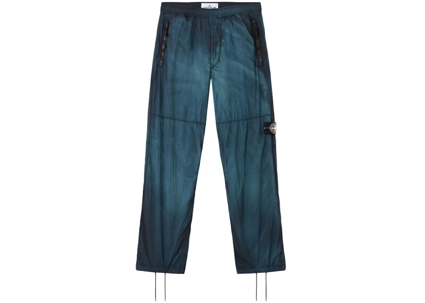 Stone Island Skin Touch Nylon-TC Corrosion Treatment Loose-fit Joggers Black
