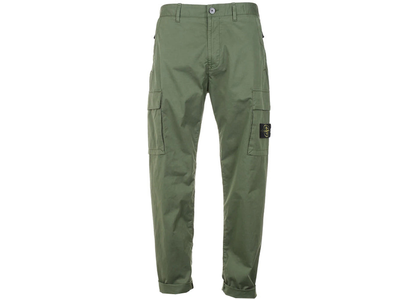 Stone Island Slim Cargo Pants Olive