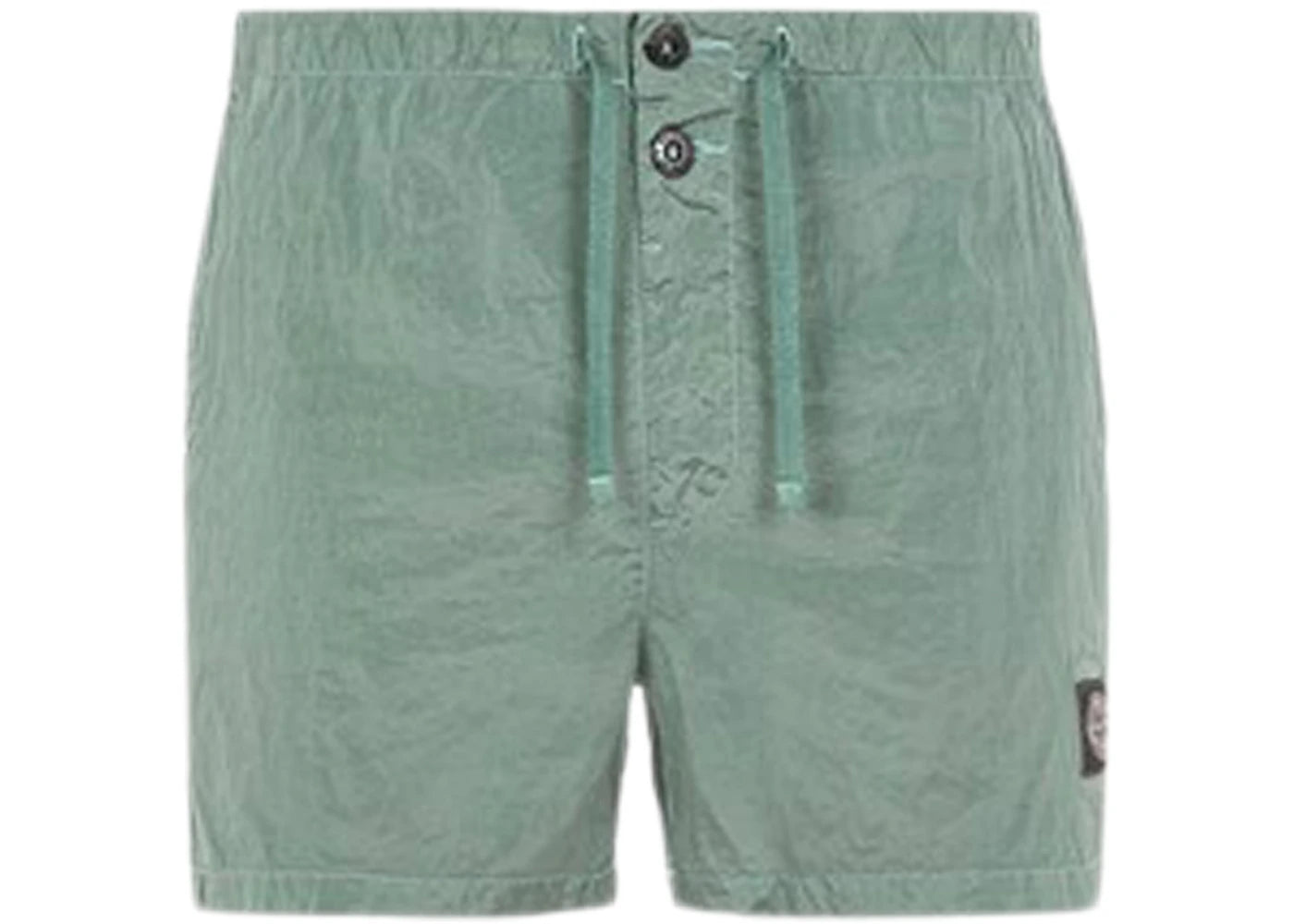 Stone Island Slim Fit Metal Nylon Swim Trunks Light Green