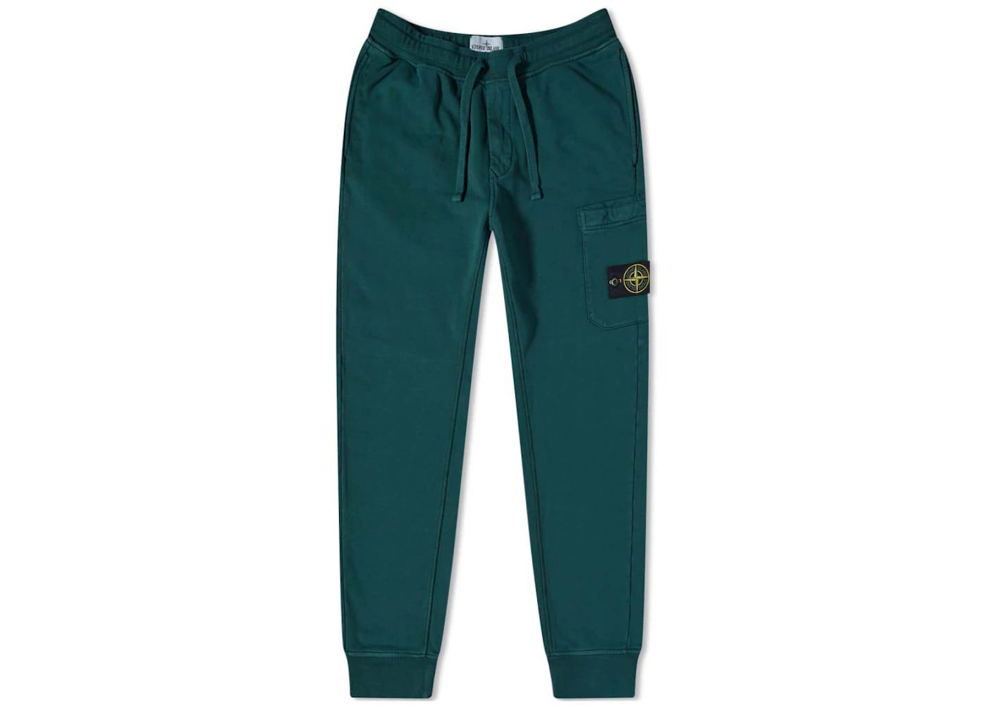 Stone Island Stone Island Garment Dyed Pocket Jogger Bottle Green