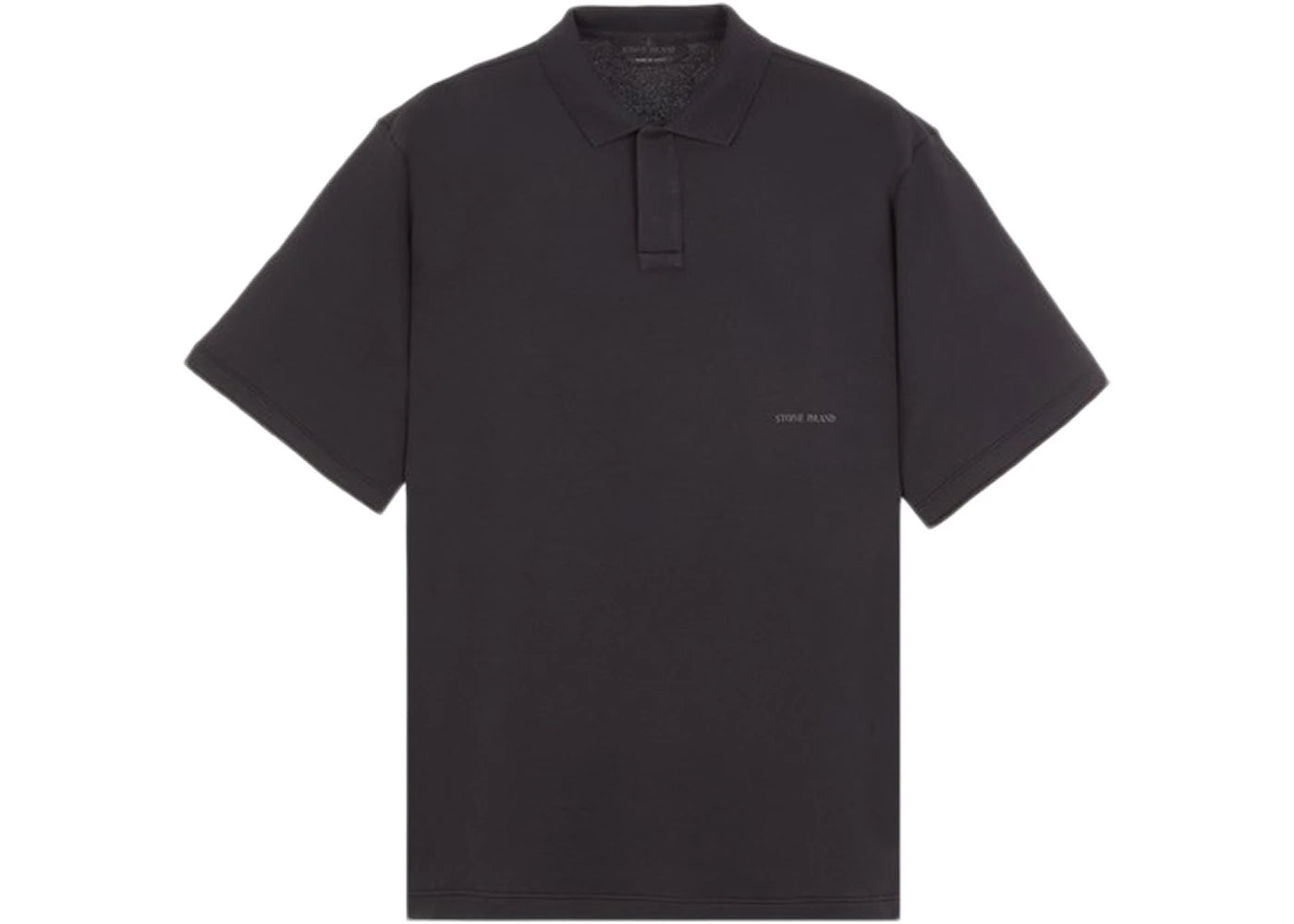 Stone Island Stone Island Ghost Piece Polo Black