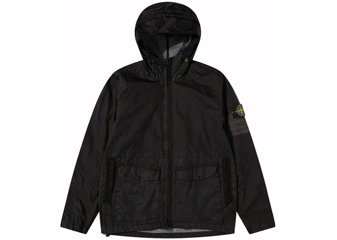 Stone Island x DSM Men's 3L TC Hooded Jacket Black