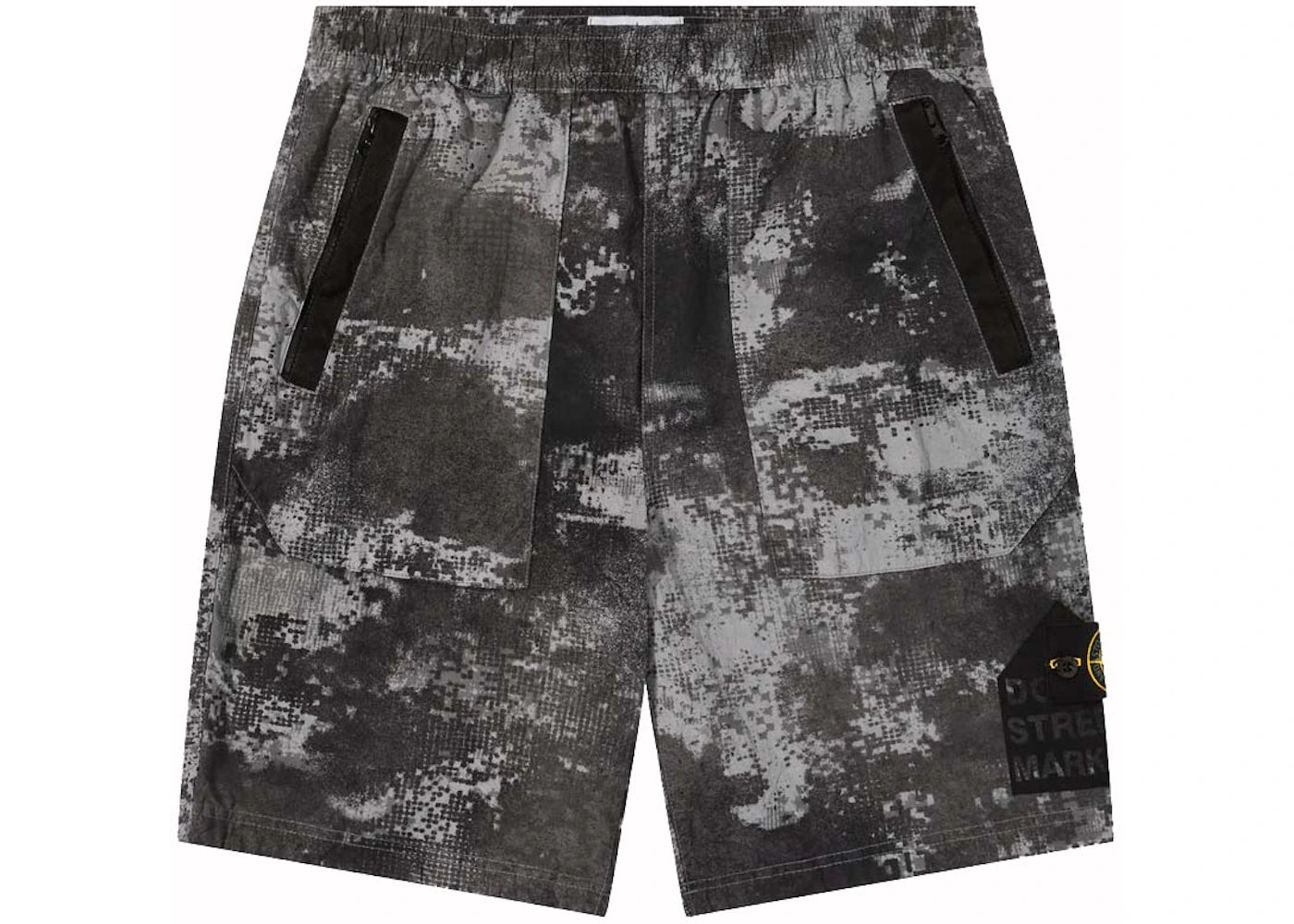 Stone Island x DSM Men's Bermuda Shorts Grey Camo