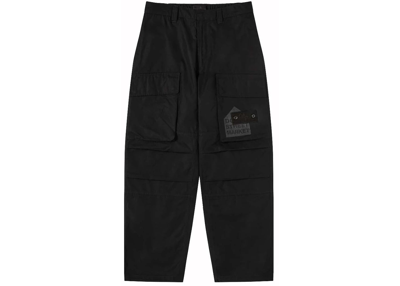 Stone Island x DSM Men's Ghost Piece Cargo Trousers Black