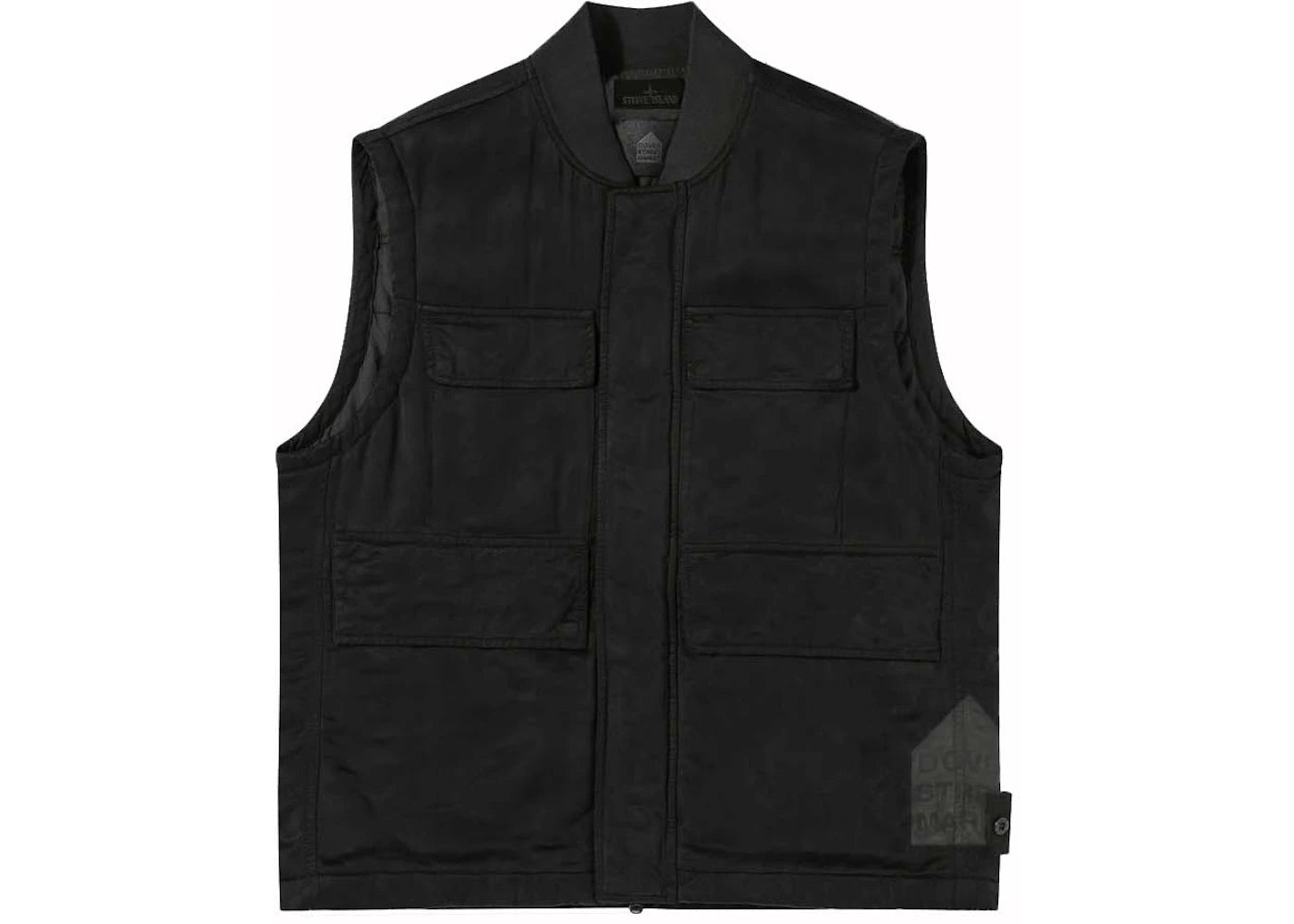 Stone Island x DSM Men's Ghost Piece Gillet Black