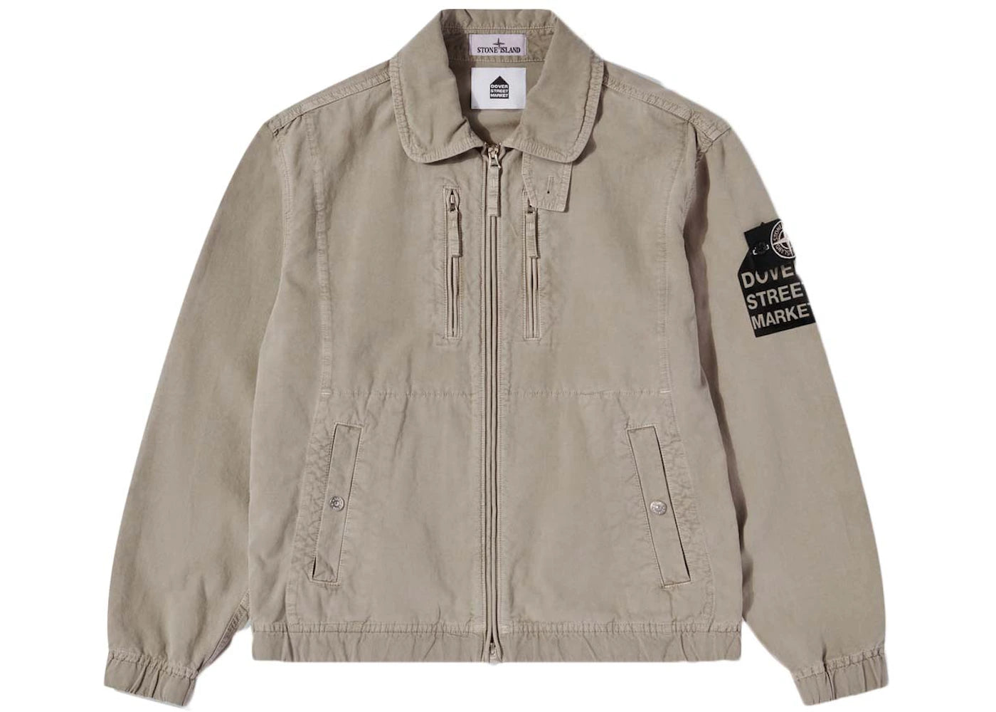 Stone Island x DSM Men's Zip Jacket Dust