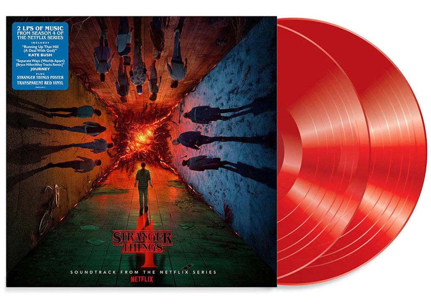Stranger Things Season 4 Soundtrack 2XLP Vinyl Red