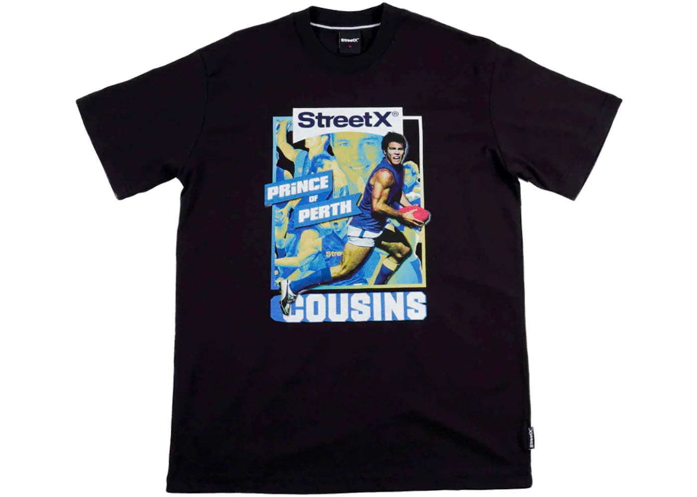 StreetX Prince of Perth Playing Card Tee (2022) Black