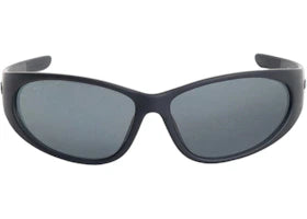 Stussy Adrian Sunglasses Matte Rubber/Black/Black Lens