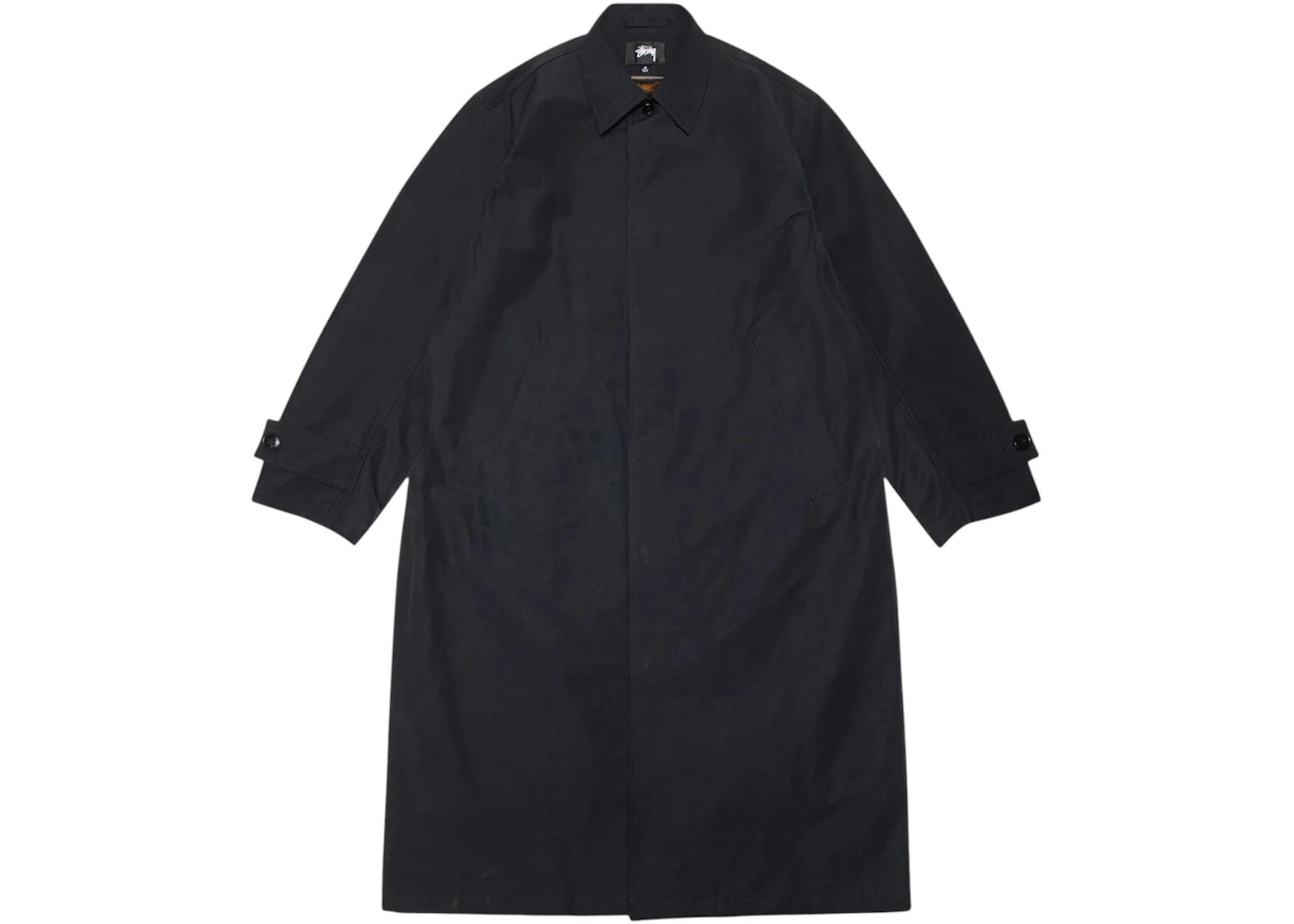 Stussy All Season Trench Coat Black