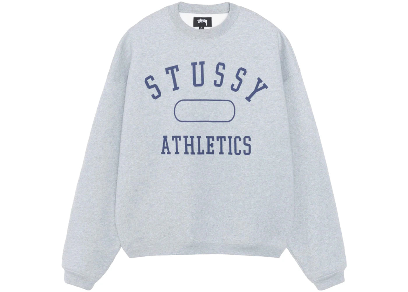 Stussy Athletics Crew Grey Heather