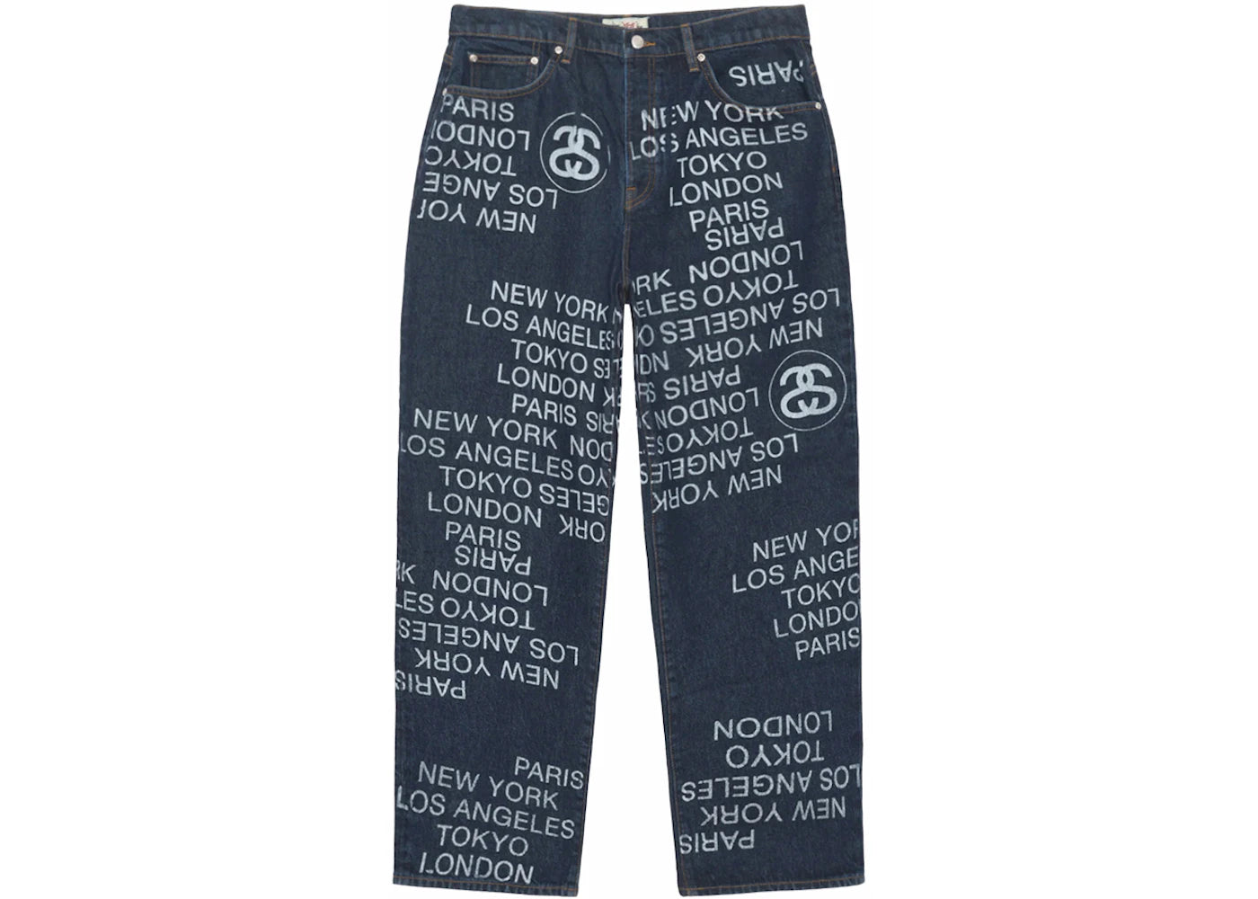 Stussy Big Ol' Denim City Link Jean One Wash