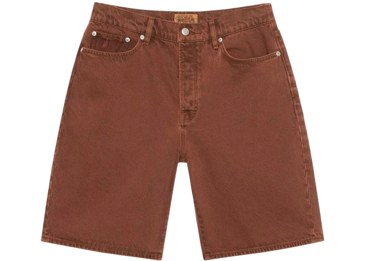 Stussy Big Ol Denim Shorts Clay