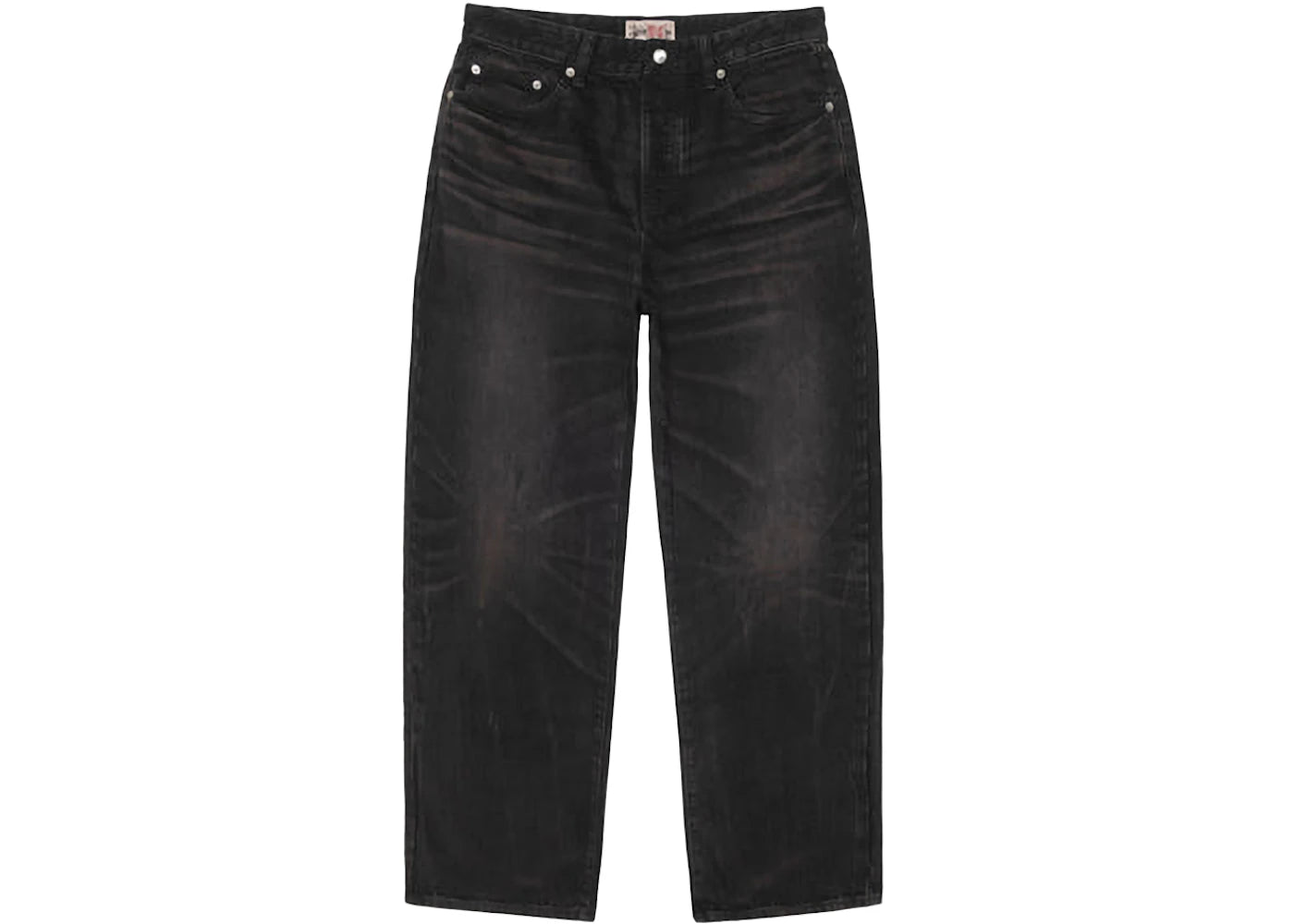 Stussy Big Ol' Vintage Wash Denim Jean Black