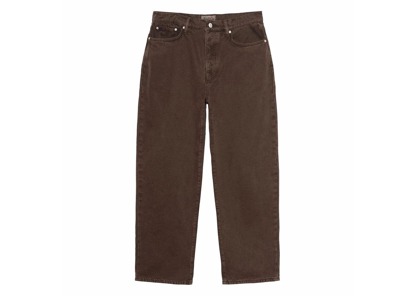 Stussy Big Ol' Washed Canvas Jean Brown