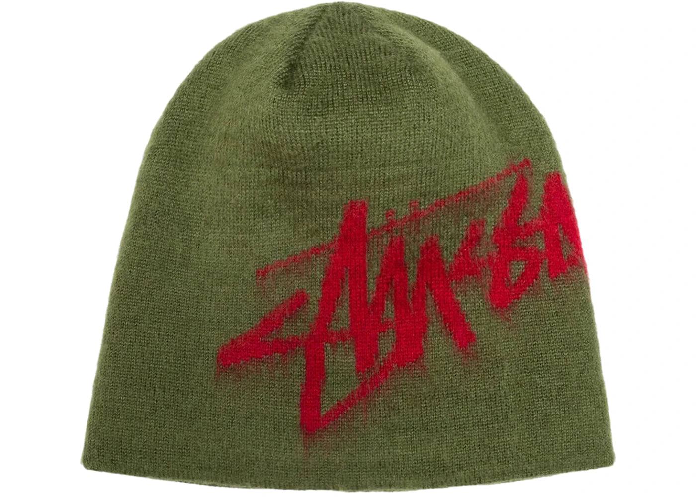 Stussy Brushed Out Stock Skullcap Army