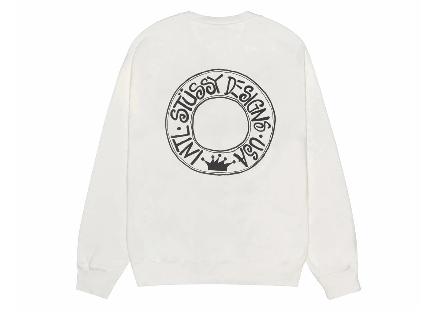 Stussy Buana Pigment Dyed Crew Natural