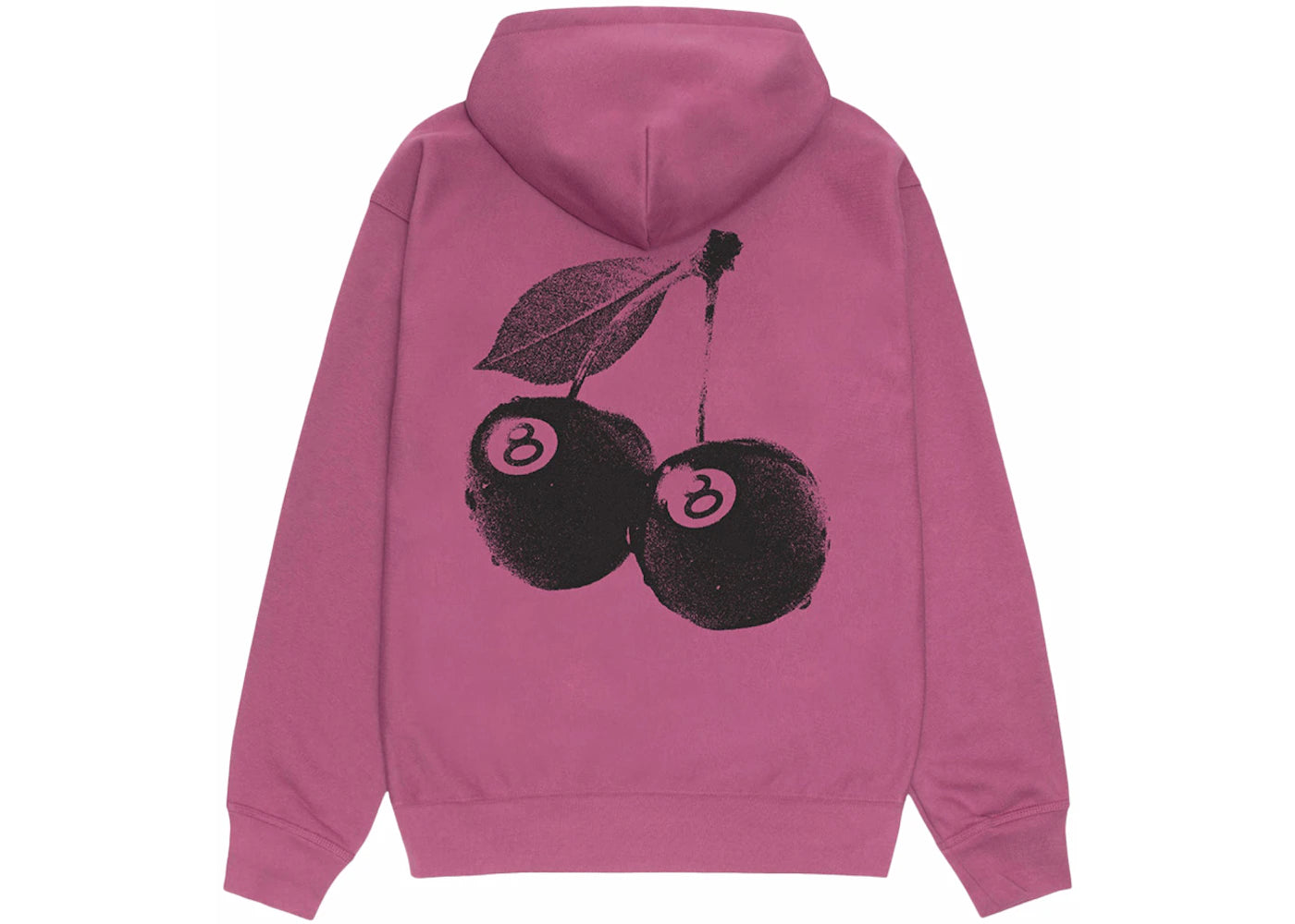 Stussy Cherries Hoodie Berry