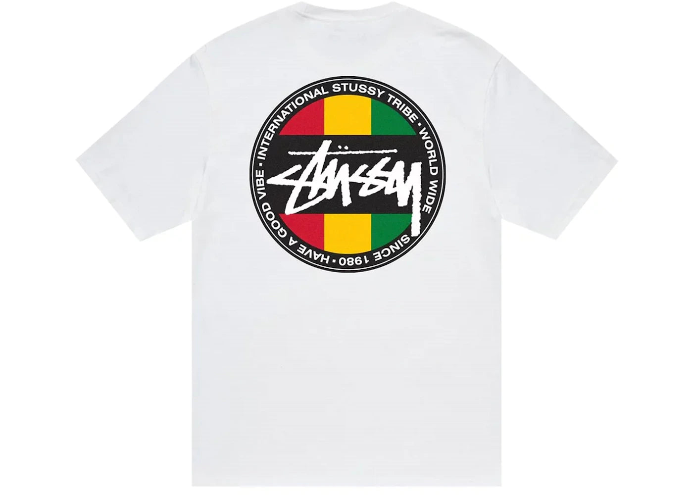 Stussy Classic Dot Tee White