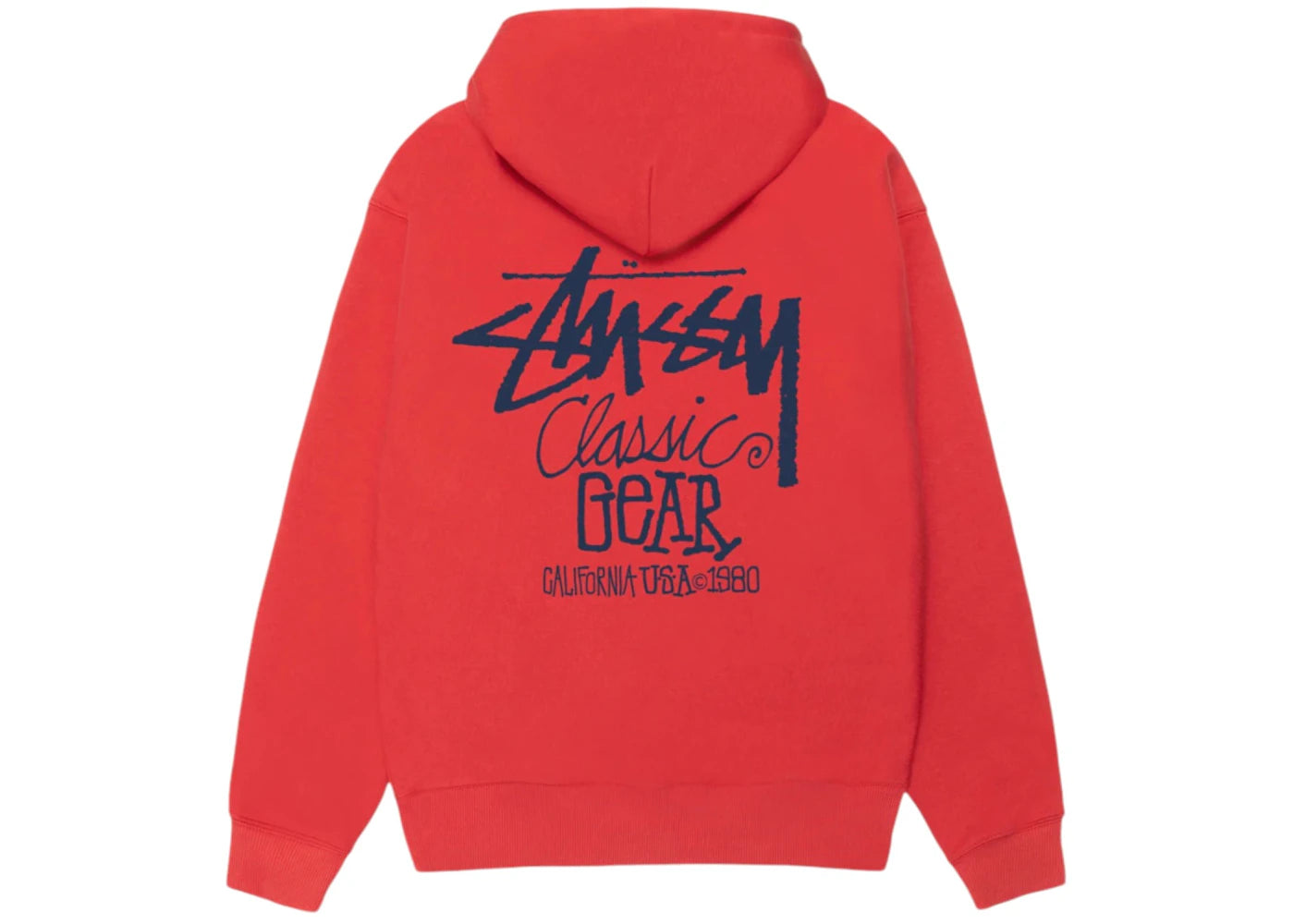 Stussy Classic Gear Hoodie Cayenne