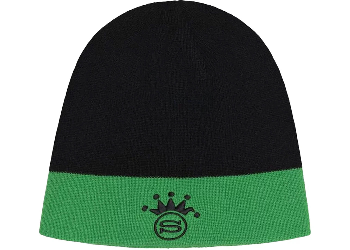 Stussy Crown Jacquard Skullcap Black