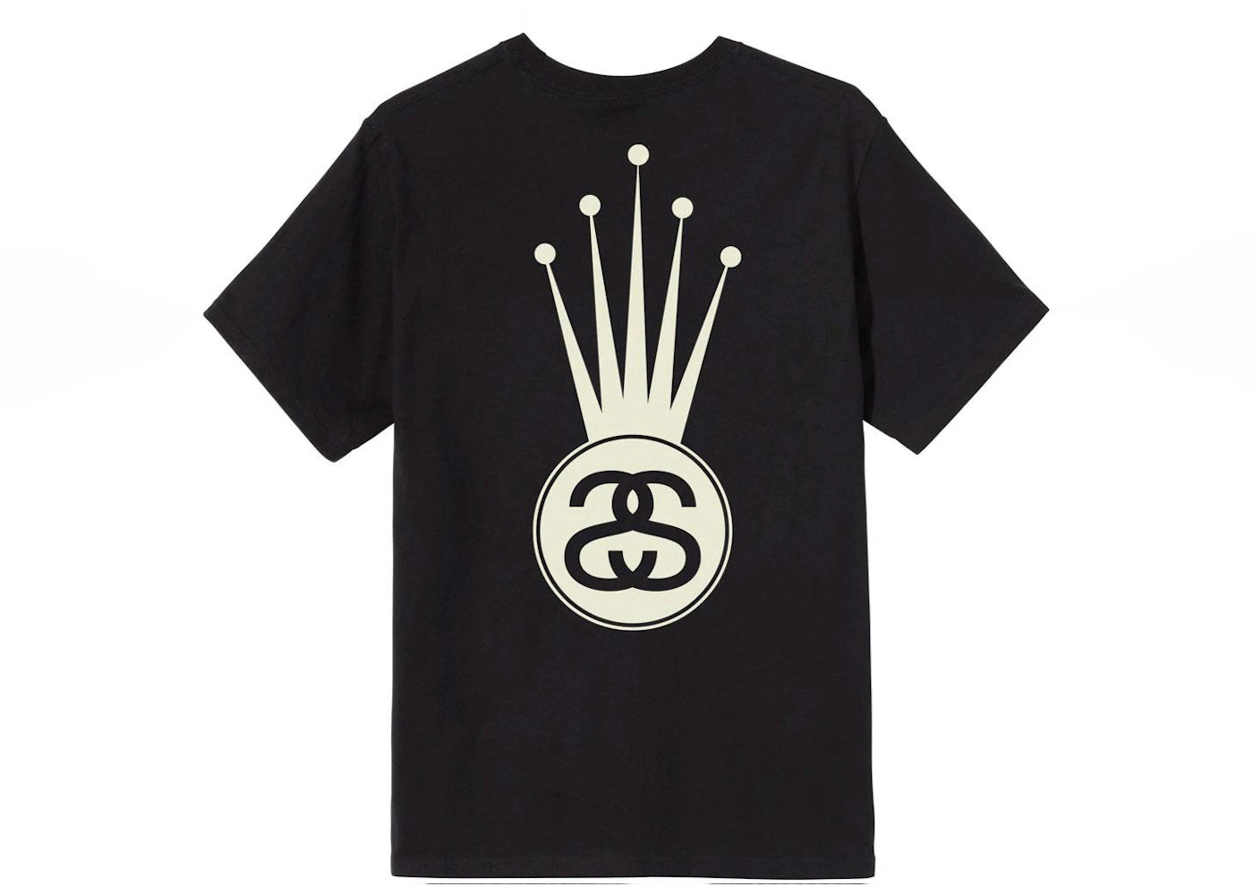 Stussy Crown Link Tee Black