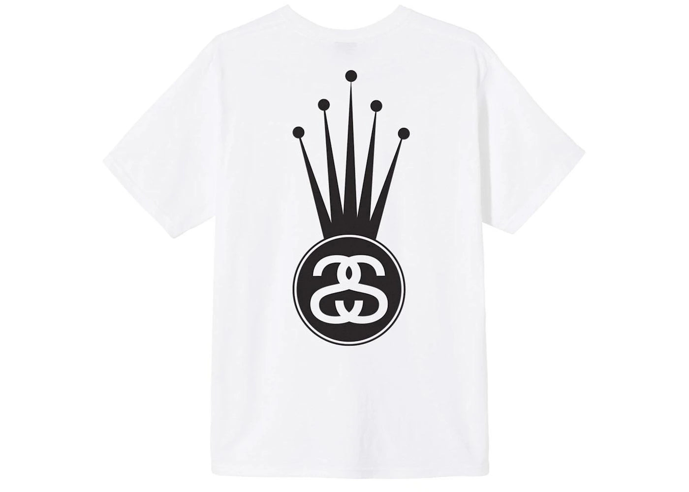 Stussy Crown Link Tee White