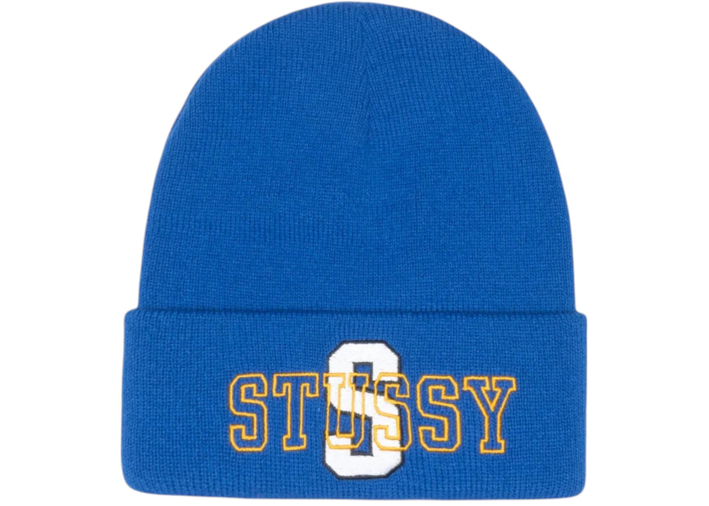 Stussy Cuff Varsity S Beanie Blue