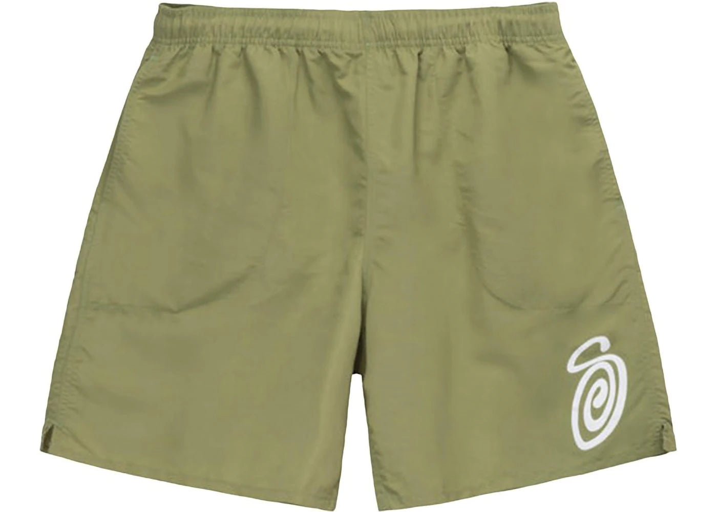 Stussy Curly S Water Short Sage