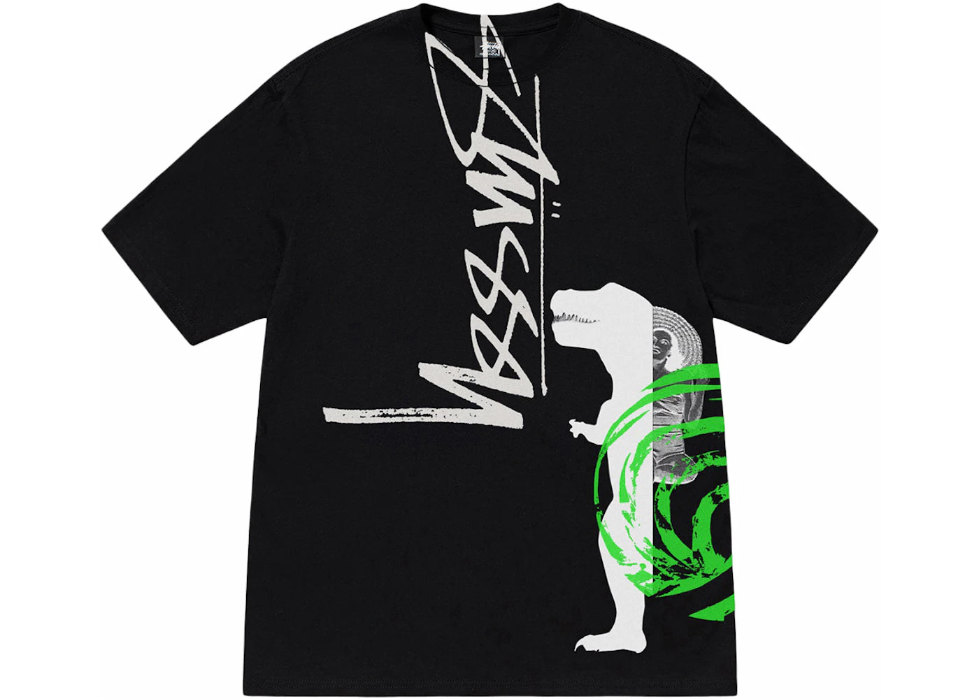 Stussy David Carson Dino Tee Black