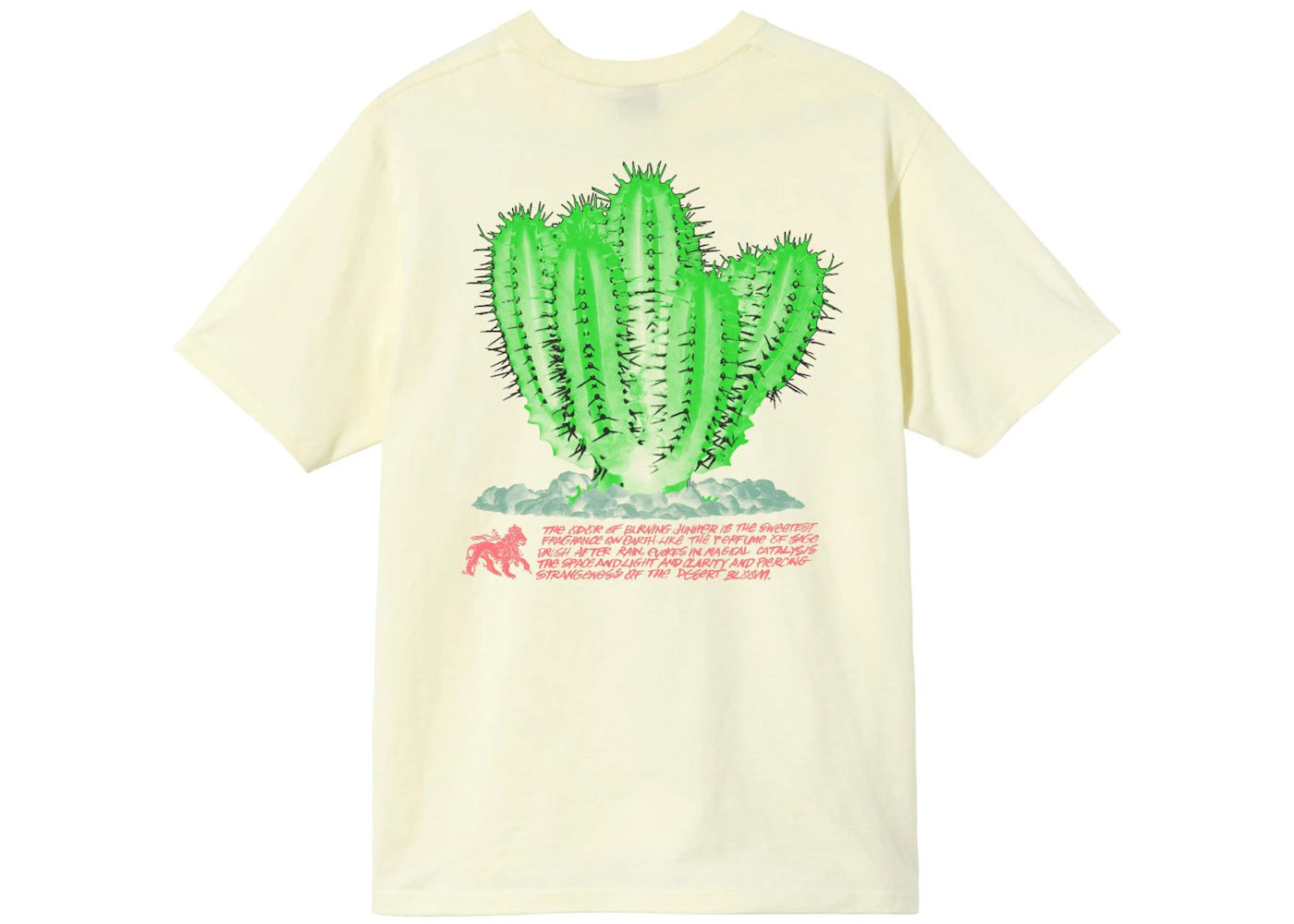Stussy Desert Bloom Tee Pale Yellow