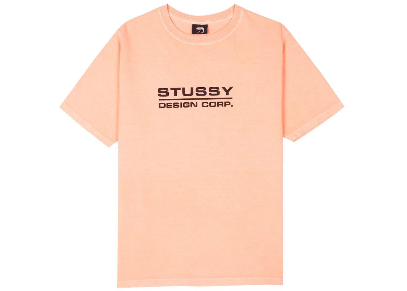 Stussy Design Corp Tee Neon Orange