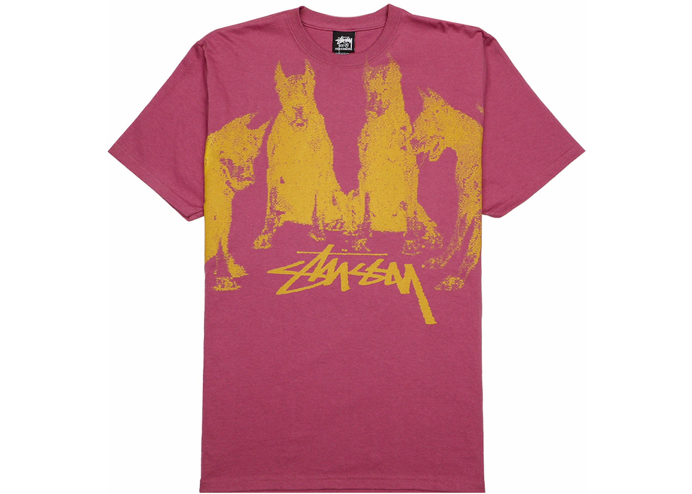 Stussy Doberman Tee Berry