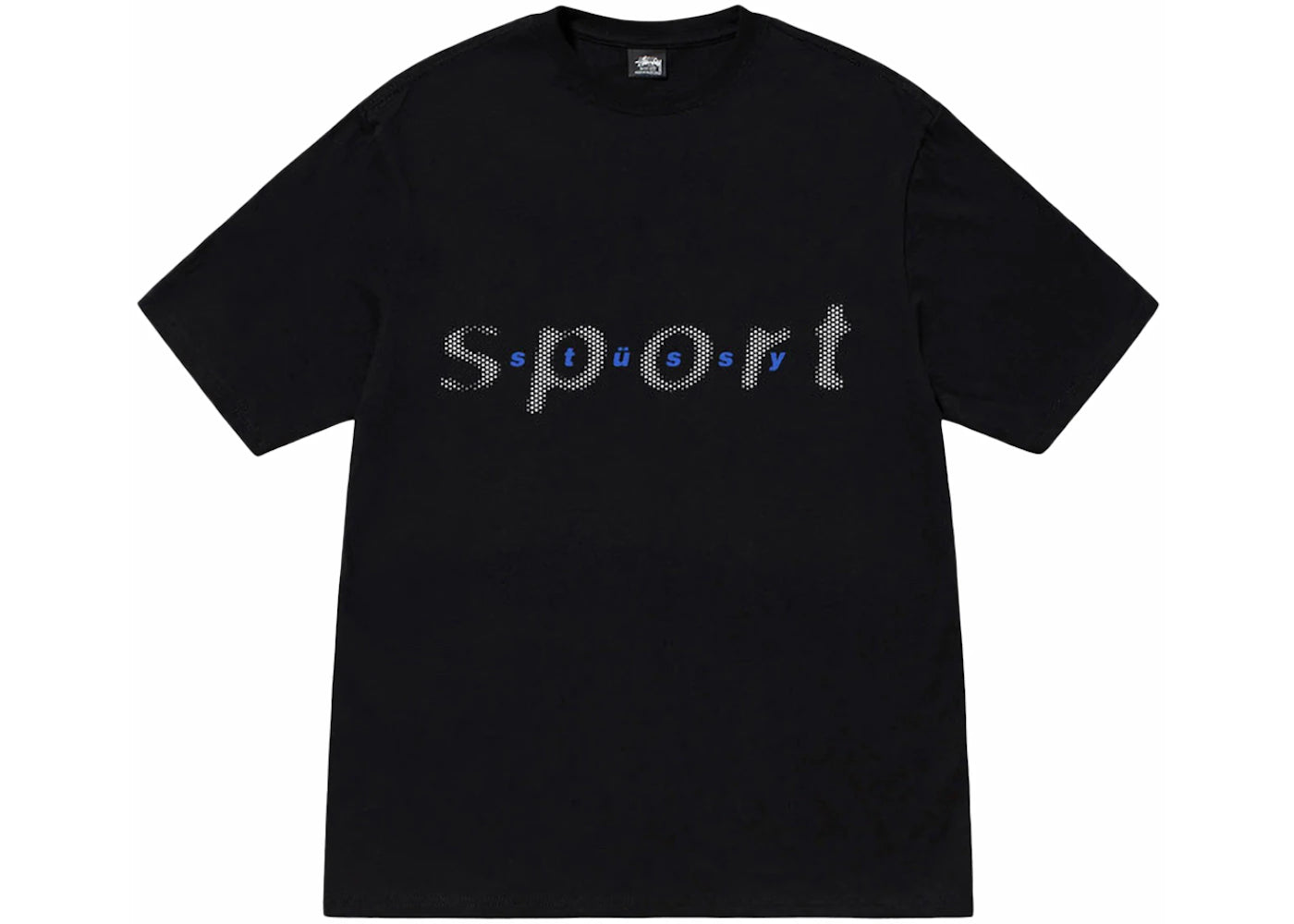 Stussy Dot Sport T-shirt Black