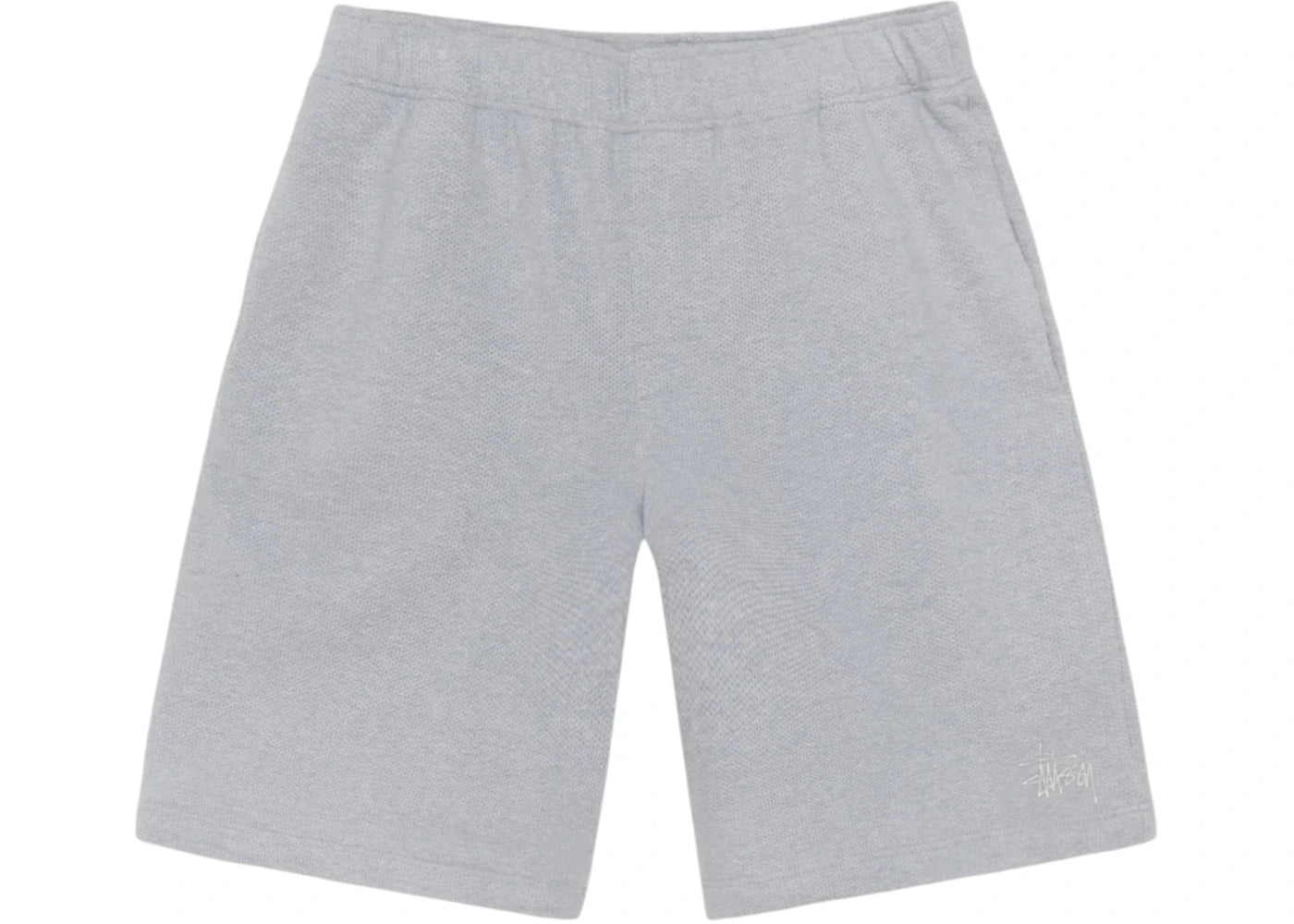 Stussy Double Layer Jersey Short Grey Heather