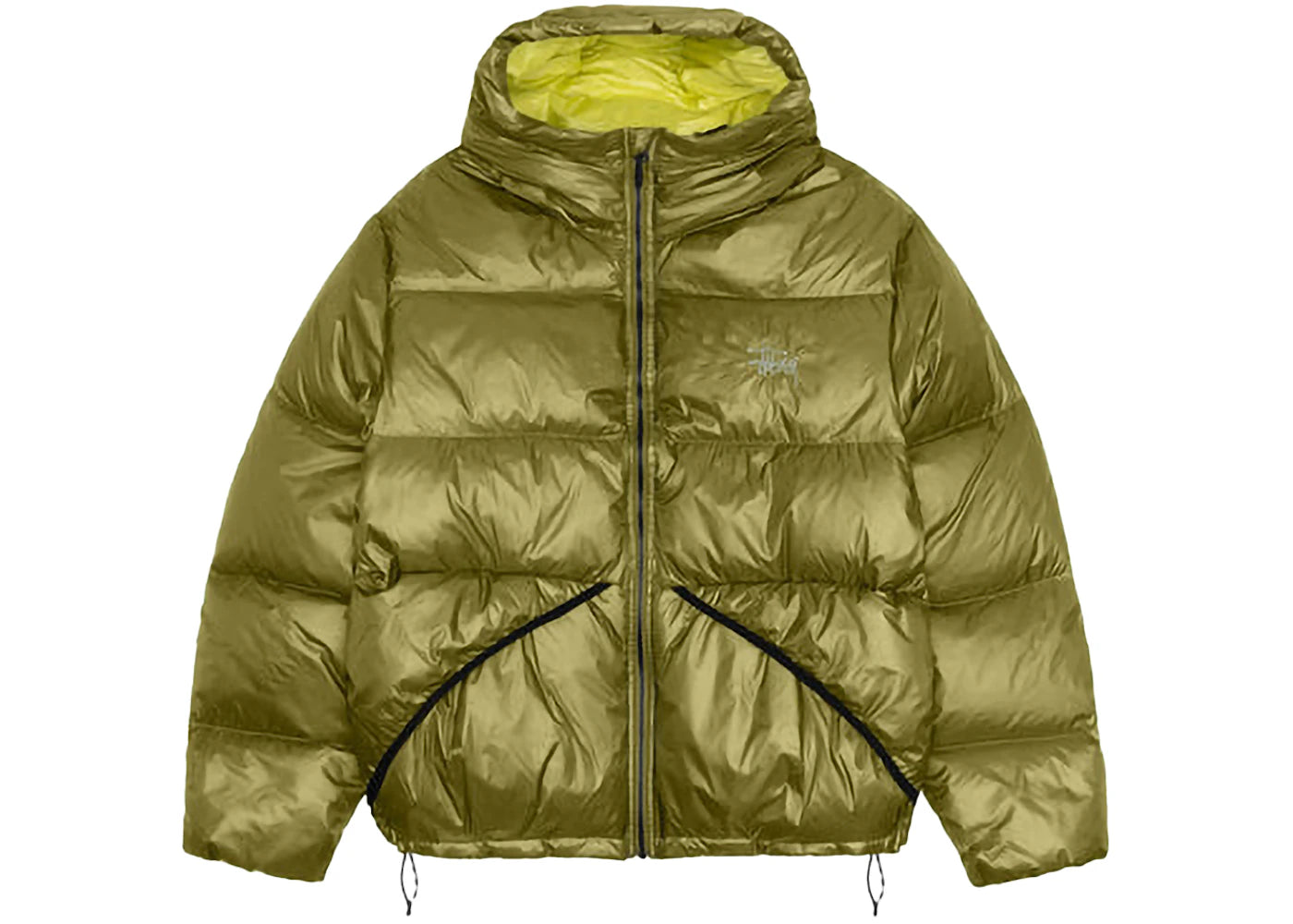 Stussy Down Micro Ripstop Parka Olive