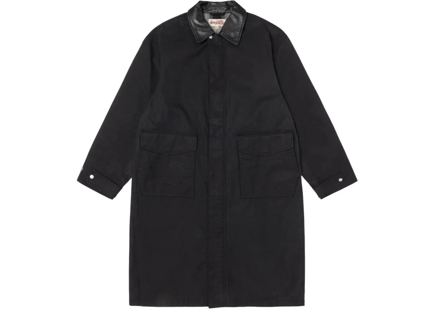 Stussy Duster Coat Black