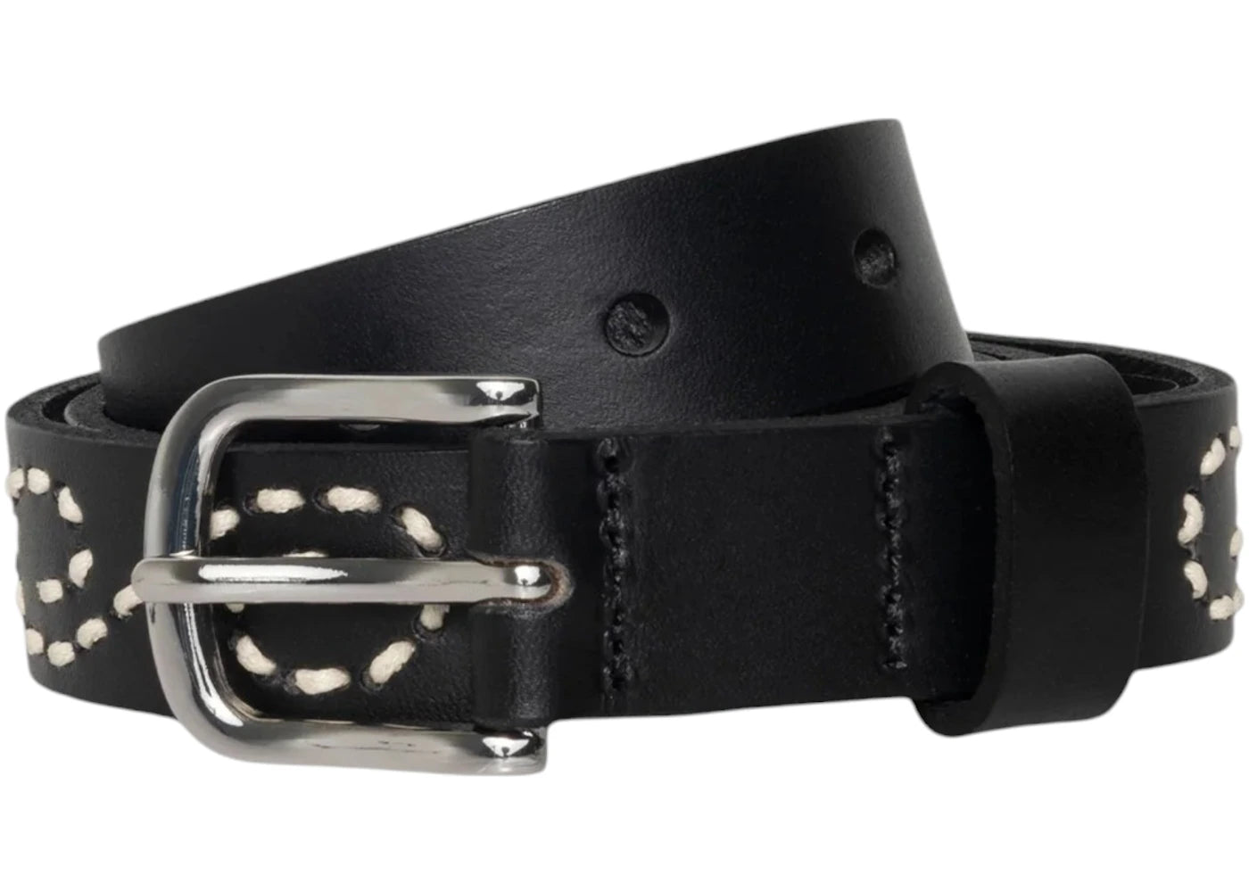 Stussy Embroidered S Belt Black
