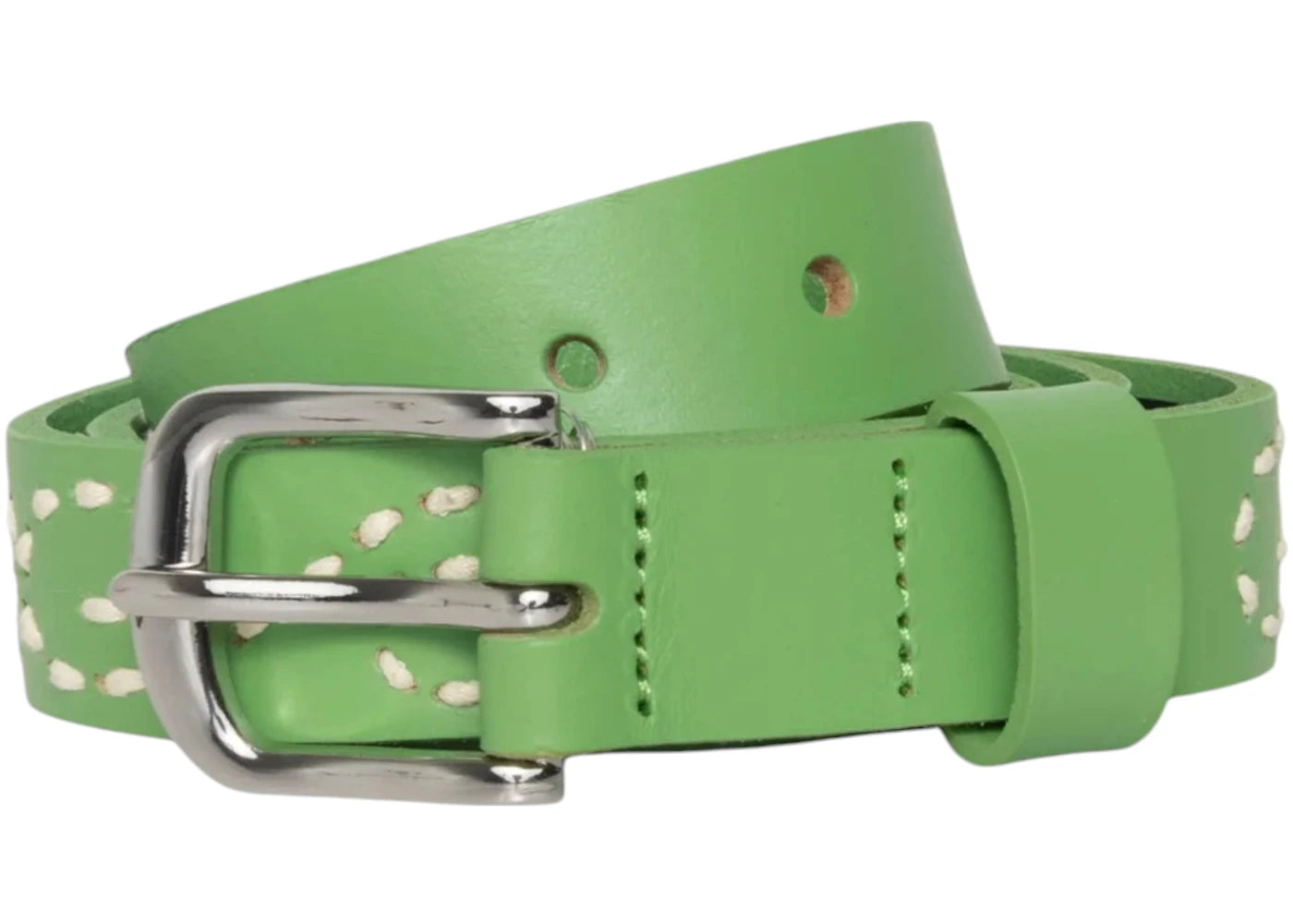 Stussy Embroidered S Belt Jade