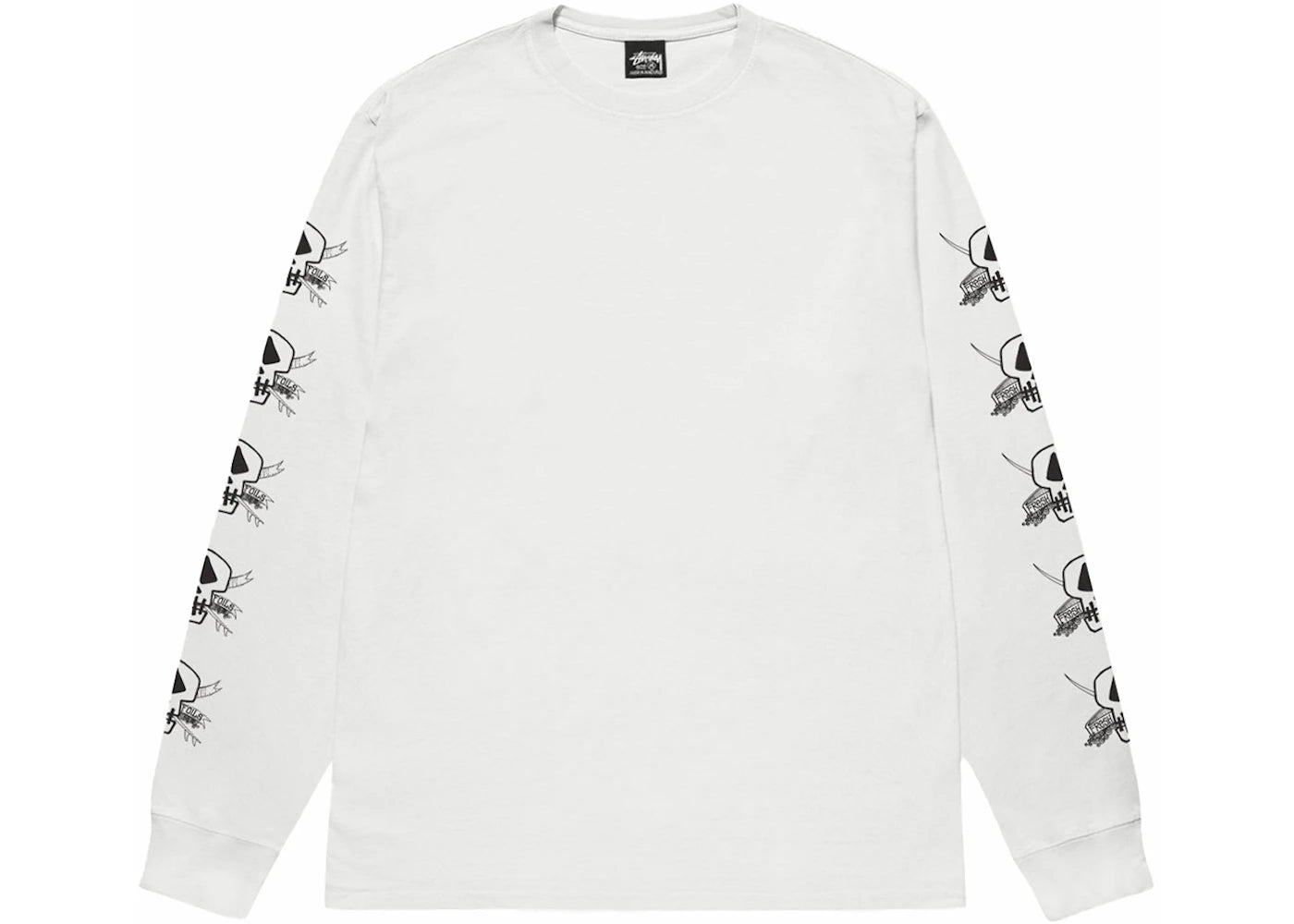Stussy Foils L/S Pigment Dyed Tee Natural