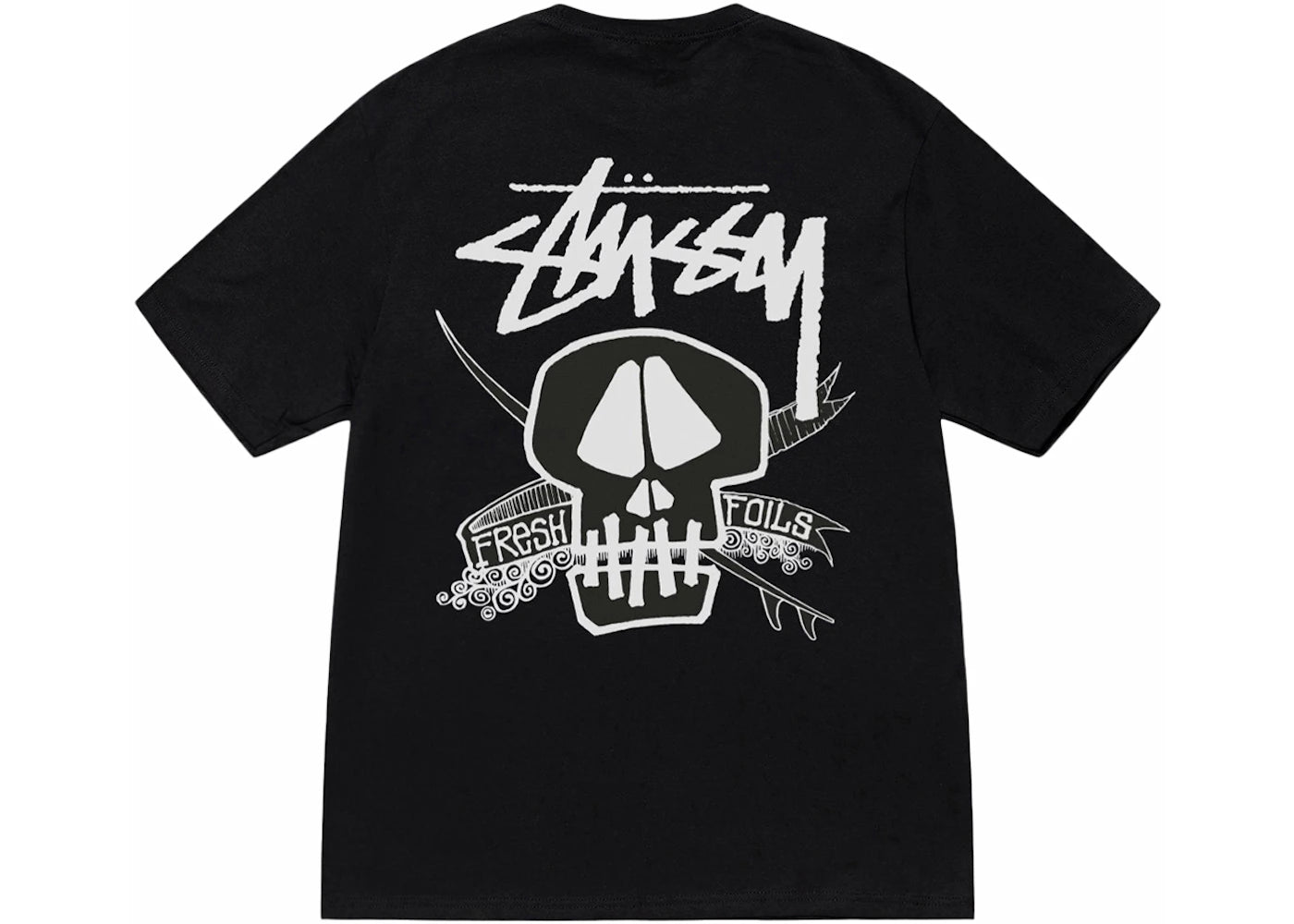 Stussy Fresh Foils Tee Black