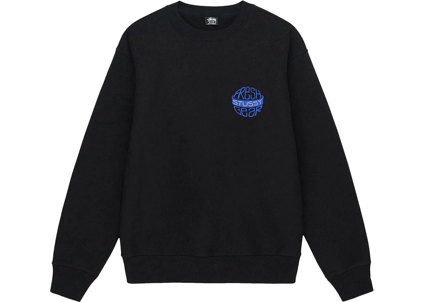 Stussy Fresh Gear Crewneck Black