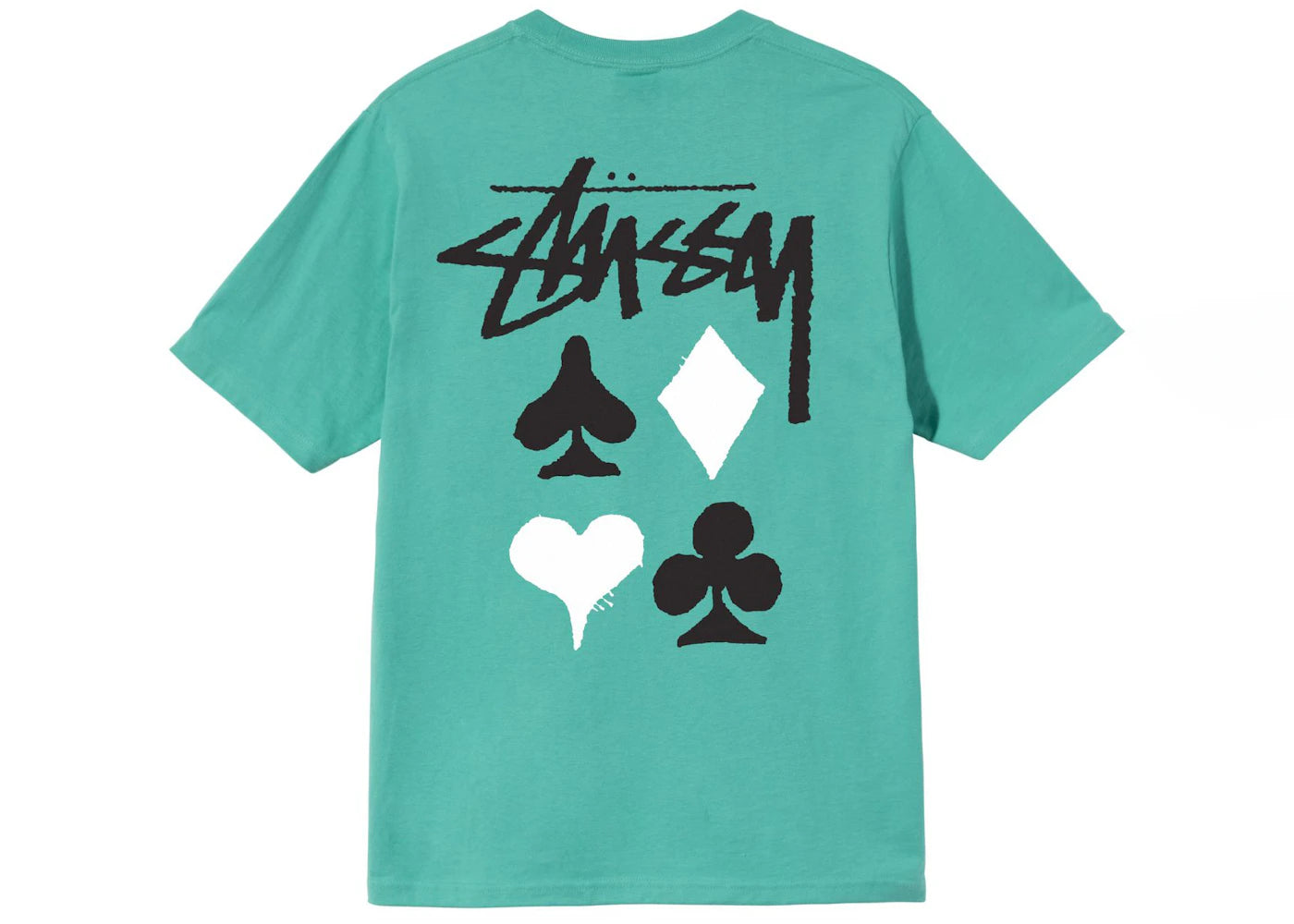 Stussy Full Deck 2 Tee Green