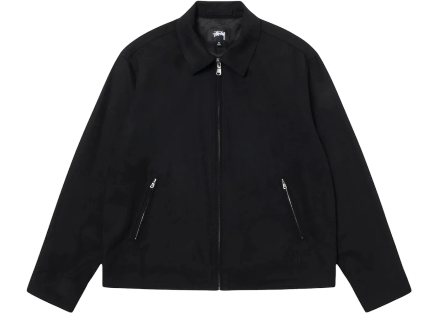 Stussy Gabardine Garage Jacket Black